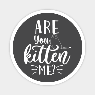 Are You Kitten Me T-shirt Gift Magnet